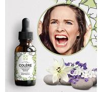 Fleurs de Bach Colère - Retrouvez le calme et la sérénité, avec ce mélange de Fleurs de Bach Colère - Retrouver un bon équilibre émotionnel.30ML, lot de 2