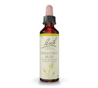 FLEURS DE BACH ORIGINAL - Chestnut Bud No 7 - Pour plus de sagesse - Aide à tirer les leçons de ses expériences - Élixir floral naturel pour le bien-être émotionnel - Compte-Gouttes 20ml - Vegan