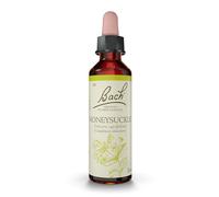 Fleurs de Bach Original, Honeysuckle, No 16, pour plus de réalité, aide à laisser le passé derrière soi. Elixir floral naturel pour le bien-être émotionnel. Compte-Gouttes 20ml, Vegan