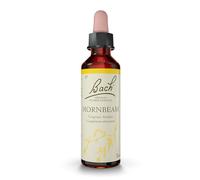 FLEURS DE BACH ORIGINAL - Hornbeam No 17 - Pour plus d’entrain - Aide à ne plus repousser les choses au lendemain - Élixir floral naturel pour le bien-être émotionnel - Compte-Gouttes 20ml - Vegan