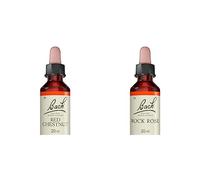 Fleurs de Bach® Original, Marronnier d'inde rouge, Complément alimentaire, Vegan, 1 Flacon Compte Gouttes x 20 ml & Fleurs de Bach® Original, Hélianthème, 1 Flacon Compte Gouttes x 20 ml