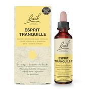 FLEURS DE BACH ORIGINAL - Mélange Expert Esprit Tranquille - Élixir Floral Naturel - Flacon Compte-Gouttes 20 ml - Vegan