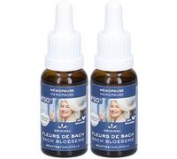 Fleurs de Bach Original N°50 ménopause bio et vegan 2x20 ml