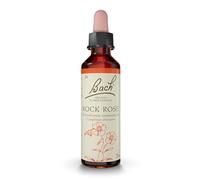 Fleurs de Bach Original, Rock Rose, No 26, pour plus de courage, aide à surpasser ses peurs. Elixir floral naturel pour le bien-être émotionnel. Compte-Gouttes 20ml, Vegan