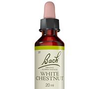 Bach - Élixir floral White Chestnut No 35 - Sérénité & clarté mentale - 20 ml - Vegan