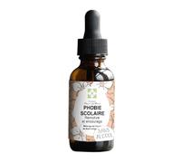 Fleurs de Bach Phobies Scolaires SANS ALCOOL! Oubliez les crises d’angoisse du matin- Fl de 30 ML, lot de 2