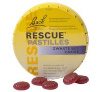 Fleurs De Bach Rescue Pastilles Cassis Sans Sucre 50g