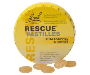 Fleurs De Bach Rescue Pastilles Orange Sans Sucre 50g
