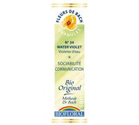 Biofloral Fleur De Bach 34 Water Violet Violette D'Eau Bio Demeter 20 ml