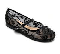 Fleurs de ballerine et mariées Les ballerines sont séduisantes et le style est grâce à leur design ou broderies florales raffinées. La mariée fine répartition intacte féminine tout en assurant un bon 