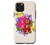 Fleurs de Bulgarie Word Art - Fierté Bulgare Coque pour iPhone 11 Pro