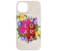 Fleurs de Bulgarie Word Art - Fierté Bulgare Coque pour iPhone 14 Plus
