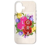 Fleurs de Bulgarie Word Art - Fierté Bulgare Coque pour iPhone 17