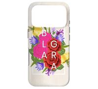 Fleurs de Bulgarie Word Art - Fierté Bulgare Coque pour iPhone 17 Pro