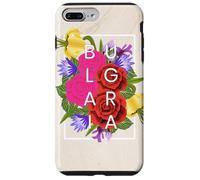Fleurs de Bulgarie Word Art - Fierté Bulgare Coque pour iPhone 7 Plus/8 Plus