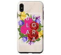 Fleurs de Bulgarie Word Art - Fierté Bulgare Coque pour iPhone XS Max