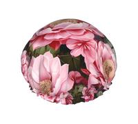 Fleurs De Cactus Mignonnes Bonnet De Douche Femme Réglable Bonnet De Douche Confortable Charlotte Cheveux Pour Hôtel Spa Bain