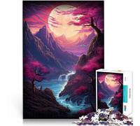 Fleurs de Cerisier du Japon Puzzles pour Adolescents de 2000 pièces Difficile Difficile Cadeau d'œuvre d'art 70x100cm