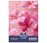 Fleurs de Cerisier romantiques Puzzle 1000 Pièces Educa Jeu D'Intelligence Décoration Intérieure Japon Jeu Éducatif Challenge Toy Adultes & Enfants des 14 Ans 38x26cm/1000pcs