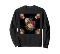 Fleurs de Coquelicot avec Aspect cottagecore foncé Sweatshirt