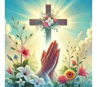 Fleurs de Foi Puzzle 200 Pièces Adultes, 28x28cm DIY Puzzle Impossible Jeu de Création et Logique, Puzzles Classiques pour Adultes et Enfants de 12 Ans et Plus