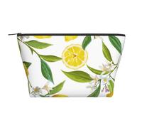 Fleurs de Fruits au Citron, Trousse de Toilette Trousse de Maquillage Sac à cosmétiques Trousse de Toilette de Voyage Portable