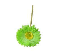 Fleurs de gerbera artificielles Jamesonii avec tige réaliste en soie pour la maison, le bureau, le centre de table, fausses branches florales, vert