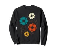 Fleurs de Jardin Fleurs Sauvages Nature botanique Vintage Sweatshirt
