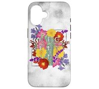 Fleurs de l'art du Mot Argentin - Orgueil Argentin Coque pour iPhone 16