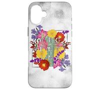 Fleurs de l'art du Mot Argentin - Orgueil Argentin Coque pour iPhone 16 Plus