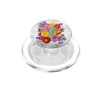 Fleurs de l'art du Mot Argentin - Orgueil Argentin PopSockets PopGrip pour MagSafe