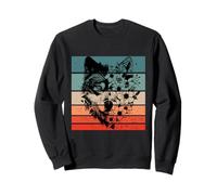 Fleurs de Loup Nature Sauvage indomptée, Animaux en Fleurs Sweatshirt