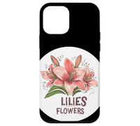 Fleurs de lys douces et sereines pour une sensation de paix Coque pour iPhone 12 mini
