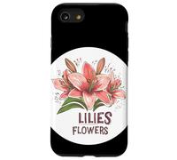 Fleurs de lys douces et sereines pour une sensation de paix Coque pour iPhone SE (2020) / 7 / 8