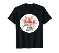 Fleurs de lys douces et sereines pour une sensation de paix T-Shirt