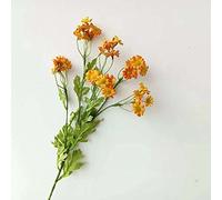Fleurs de marguerites pour décoration de mariage, bouquet de table de bureau à domicile, artisanat de jardin, chrysanthème (café)
