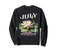 Fleurs De Naissance July Water Lily Sweatshirt