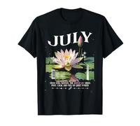 Fleurs De Naissance July Water Lily T-Shirt