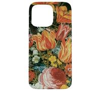 Fleurs de Nature Morte de l'époque Baroque dans Un Vase par Andries Daniels Coque pour iPhone 15 Pro Max