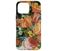 Fleurs de Nature Morte de l'époque Baroque dans Un Vase par Andries Daniels Coque pour iPhone 16 Pro Max