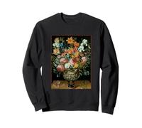 Fleurs de Nature Morte de l'époque Baroque dans Un Vase par Andries Daniels Sweatshirt