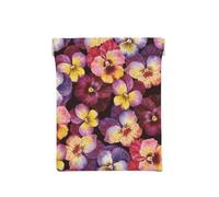 Fleurs de pensée Aquarelle, Sac de Rangement pour Femmes, Portefeuille supérieur à Presser, Petit Porte-Monnaie, Pochette de Changement