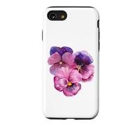 Fleurs de pensée pour Amoureux des pensées Coque pour iPhone SE (2020) / 7/8