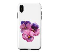 Fleurs de pensée pour Amoureux des pensées Coque pour iPhone XS Max