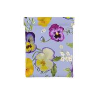 Fleurs de pensée, Sac de Rangement pour Femmes, Portefeuille supérieur à Presser, Petit Porte-Monnaie, Pochette de Changement