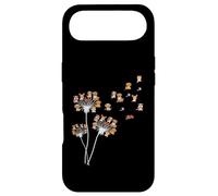 Fleurs de Pissenlit Qui s'envole pour Chien, Empreintes de Pattes Coque pour iPhone Air