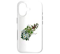 Fleurs de Plumeria Tropicales houblon Vert Cerises café Coque pour iPhone 17