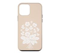 Fleurs de Prairie Croquis botanique Amoureux de la Nature Coque pour iPhone 12 Mini