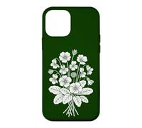 Fleurs de Prairie Croquis botanique Amoureux de la Nature Coque pour iPhone 12 Mini