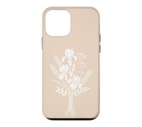 Fleurs de Prairie Croquis botanique Amoureux de la Nature Coque pour iPhone 12 Mini